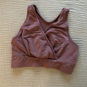 Kindred Bravely French Terry Nursing Bra MEDIUM Busty